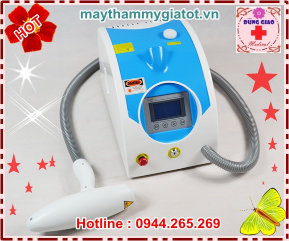 Máy xóa xăm , trị sẹo tia laser thế hệ mới